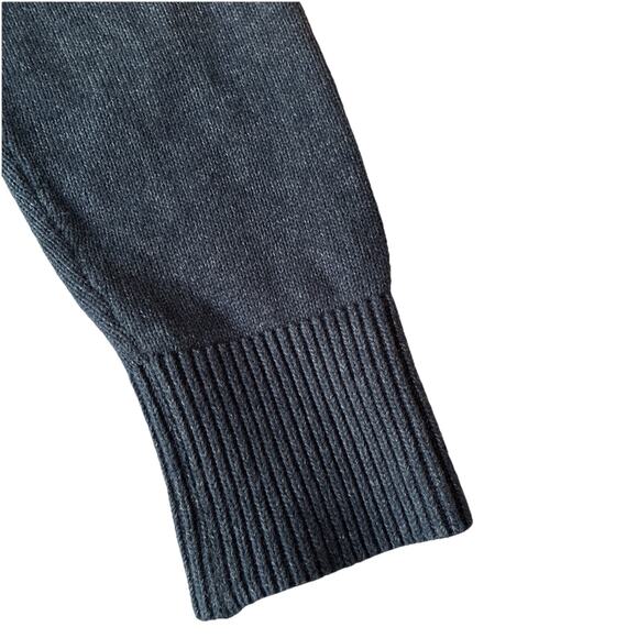 Banana Republic Navy Button Down Collared Sweater Cardigan Men's Size L Preppy - Picture 8 of 9